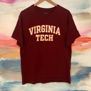 🔥EC🔥Champion Virginia Tech 100% Cotton T-shirt.